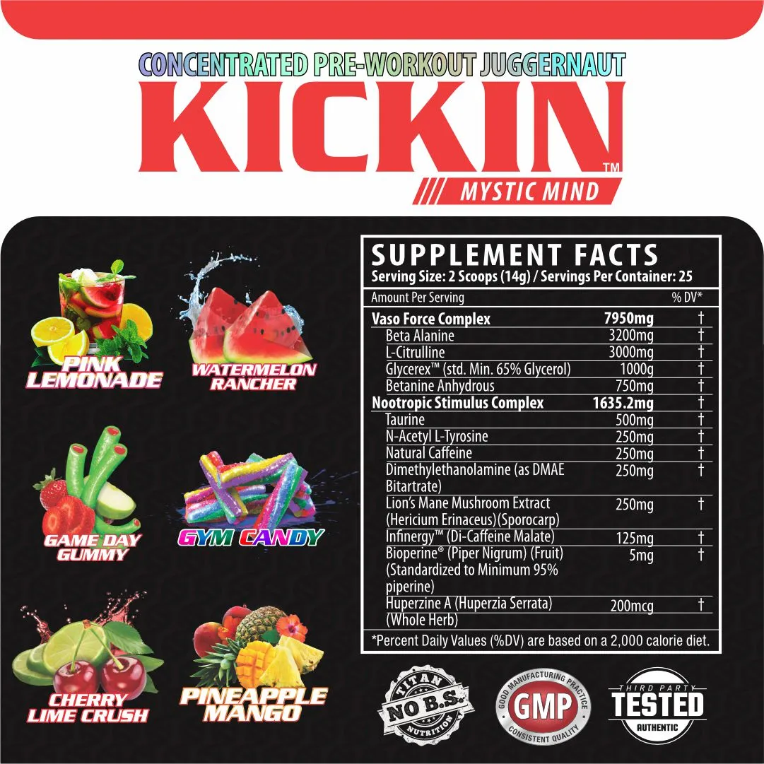 KickIn™ Mystic Mind Pre-Workout