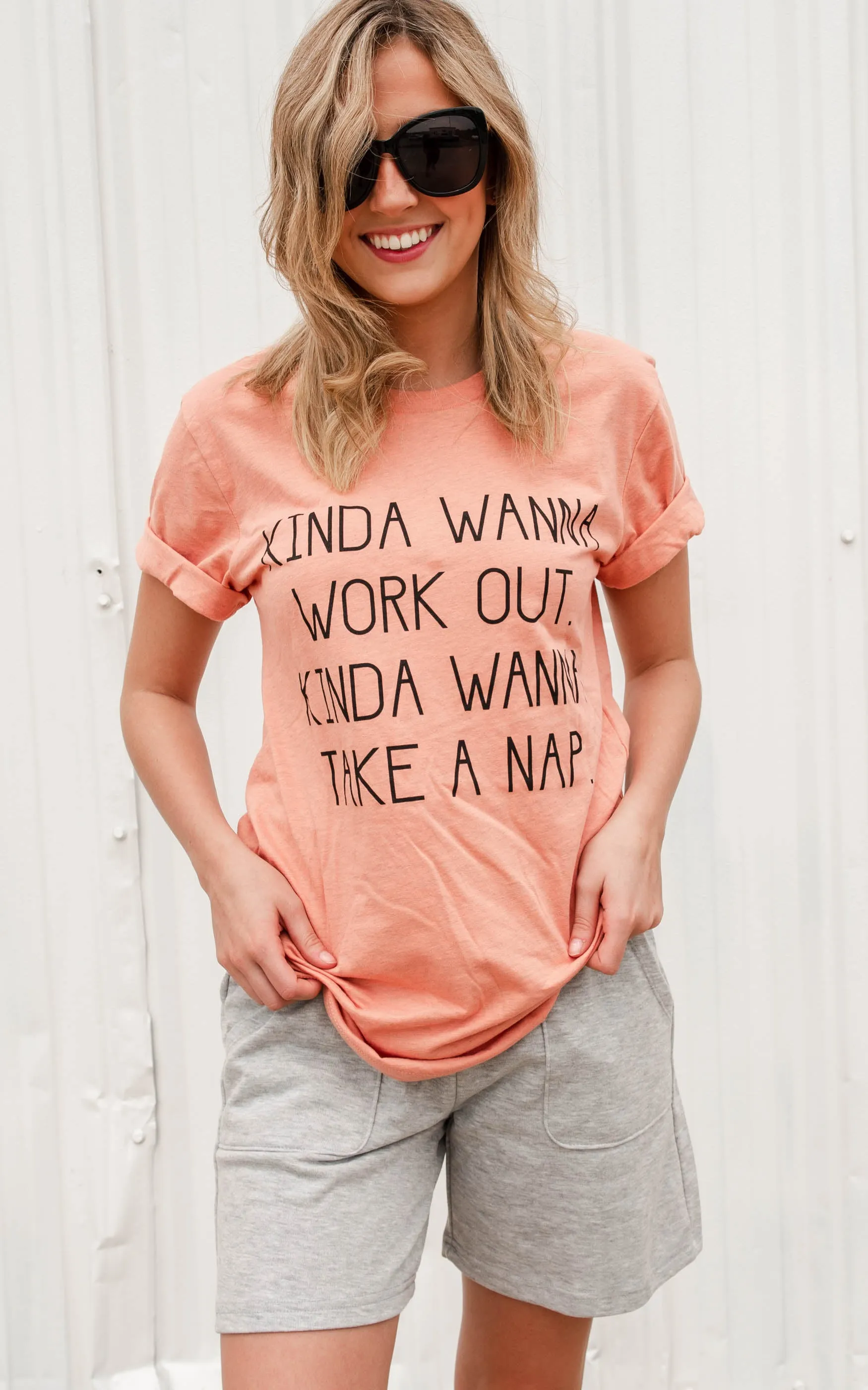 Kinda Wanna Workout Tee**