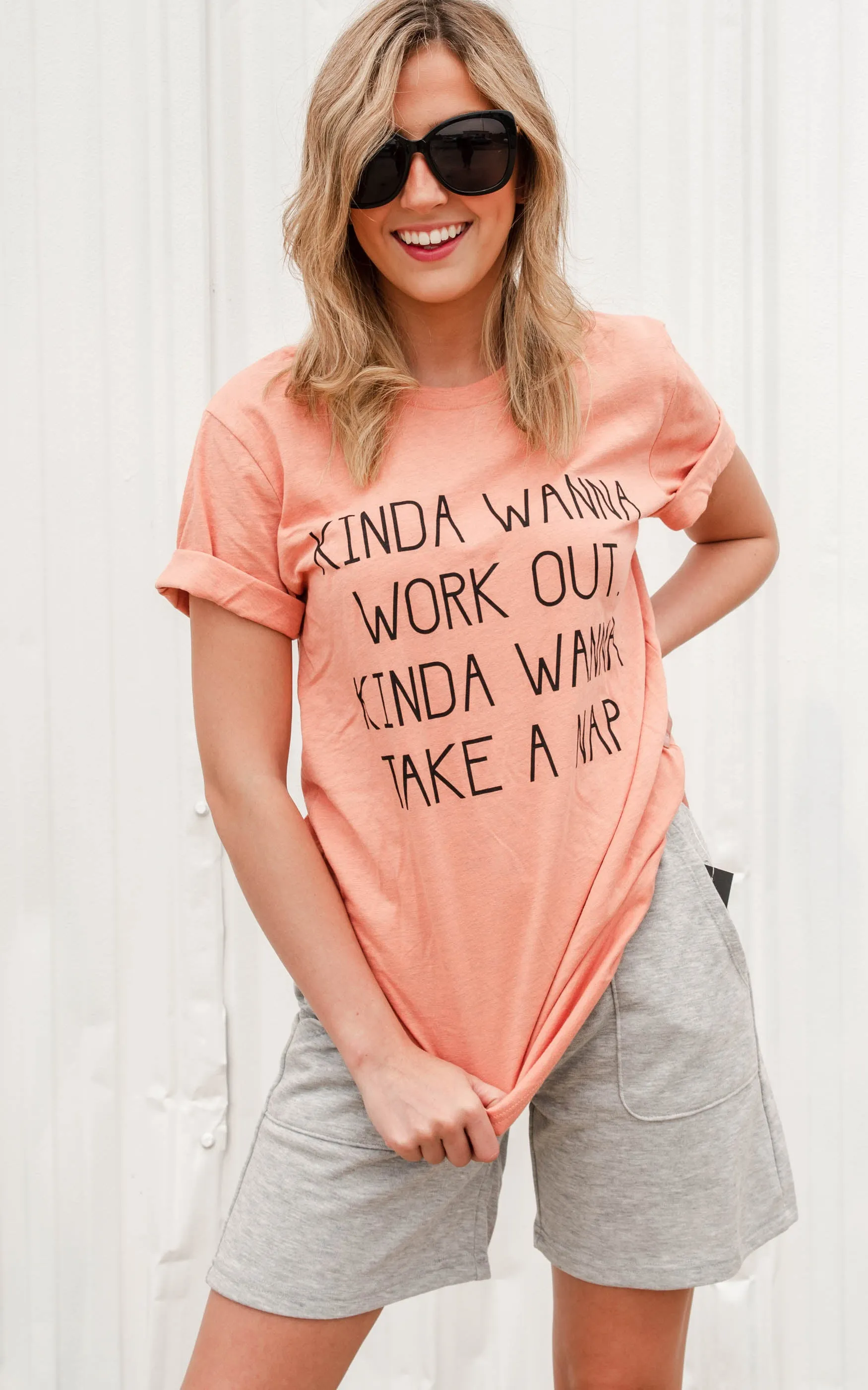 Kinda Wanna Workout Tee**