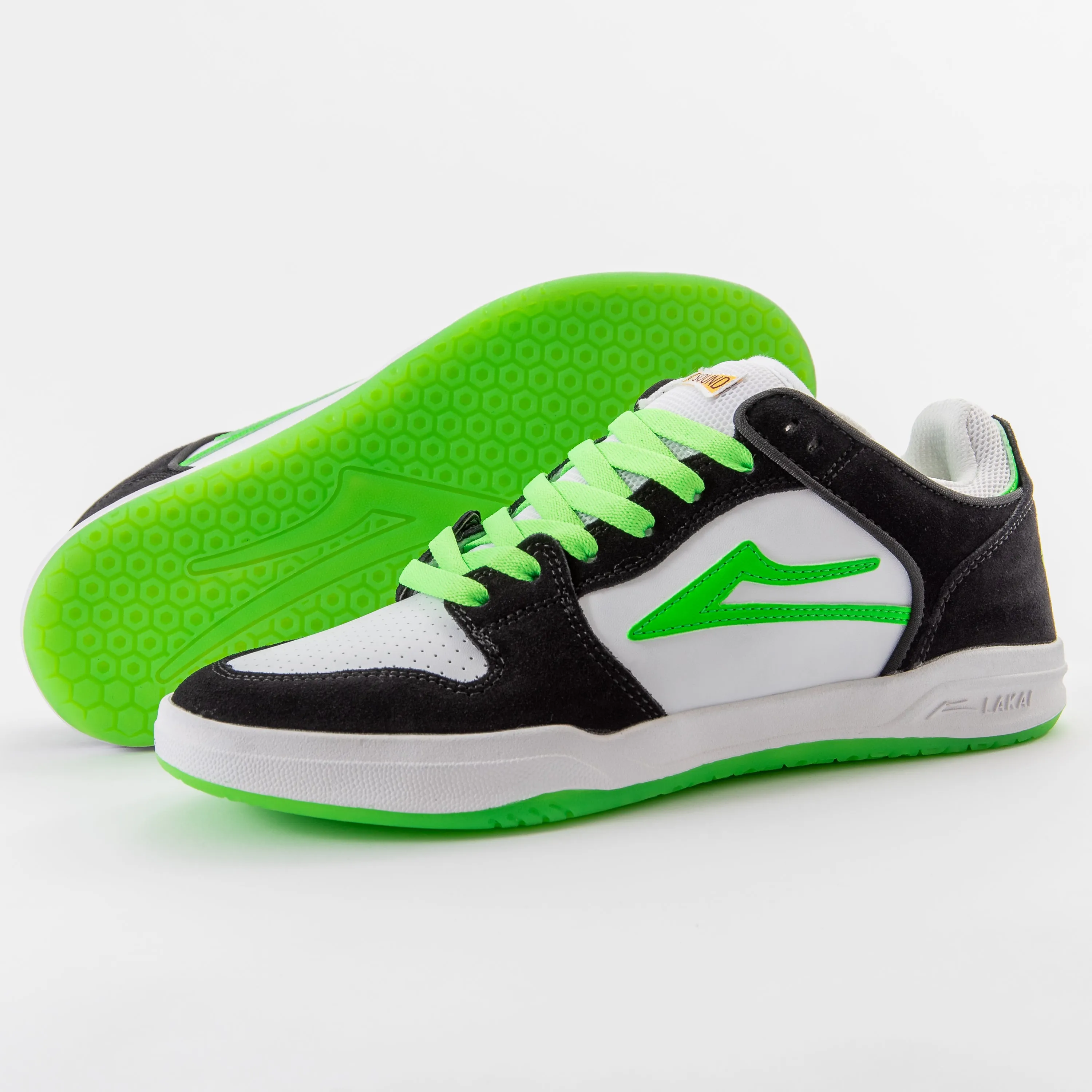 Lakai - YEAH RIGHT! Telford Low (Black/White) *SALE