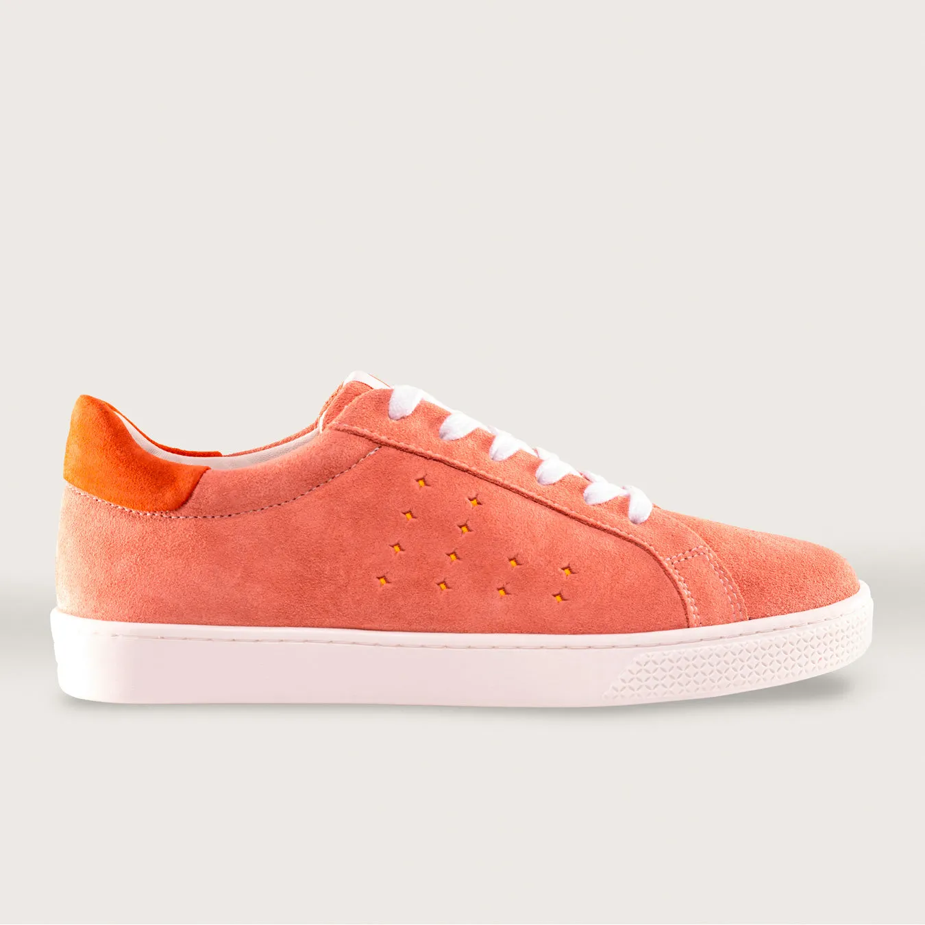 Lazo Halo Sneaker Tongue Graphic Andromeda Pink/Carnelian Orange