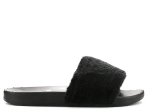 LUSH BLACK SLIPPER