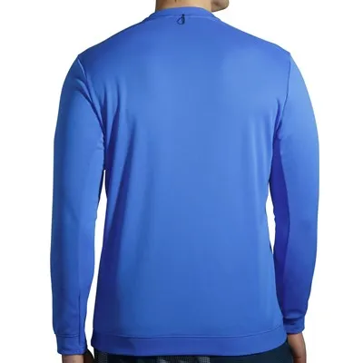 M Brooks Run Within Long Sleeve Crew