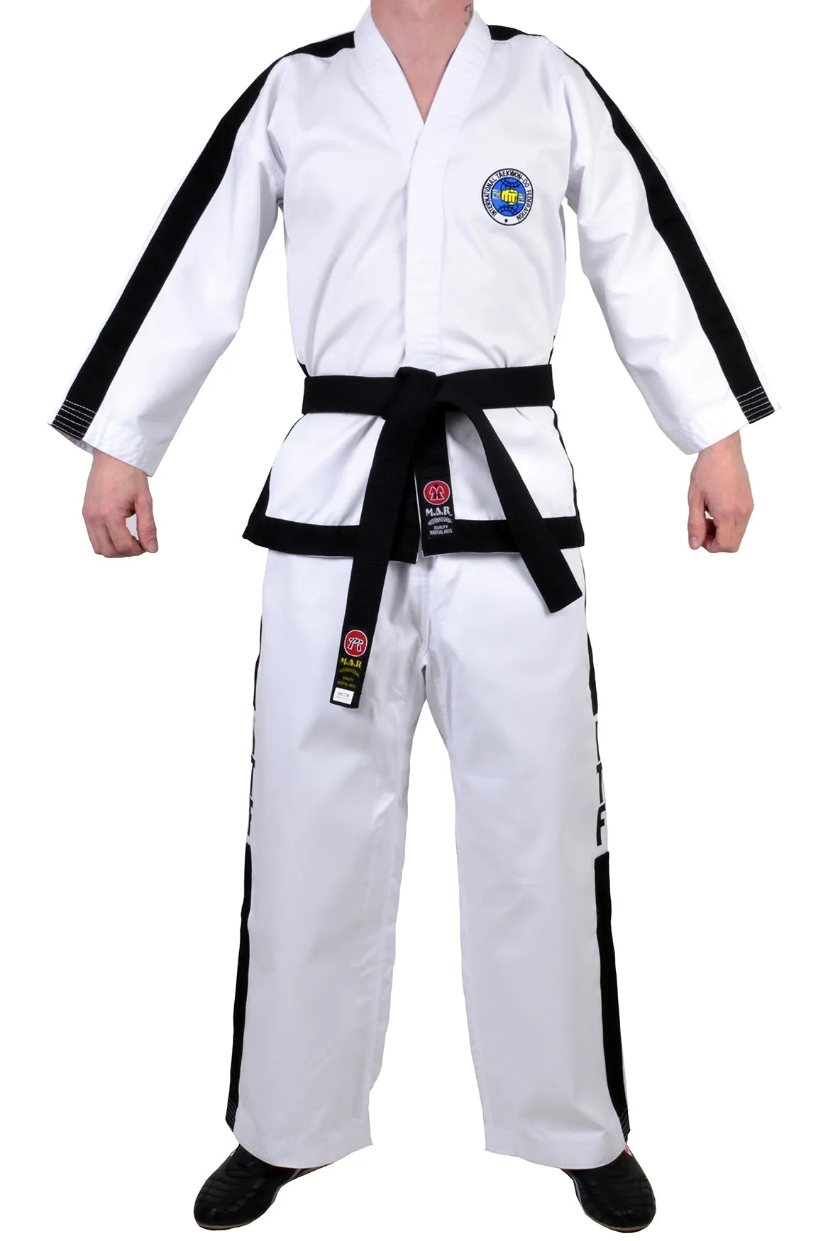 MAR-041 | ITF White Taekwondo Uniform for Top Pros/Masters