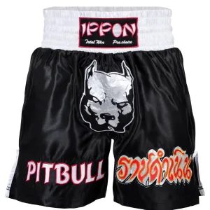 MAR-095C | Black Kickboxing & K1 Shorts