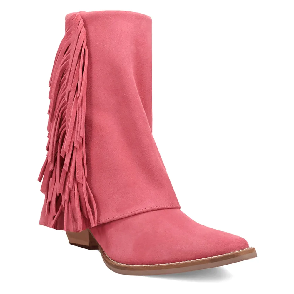 Marlie Fringe Snip Toe Cowboy Boots