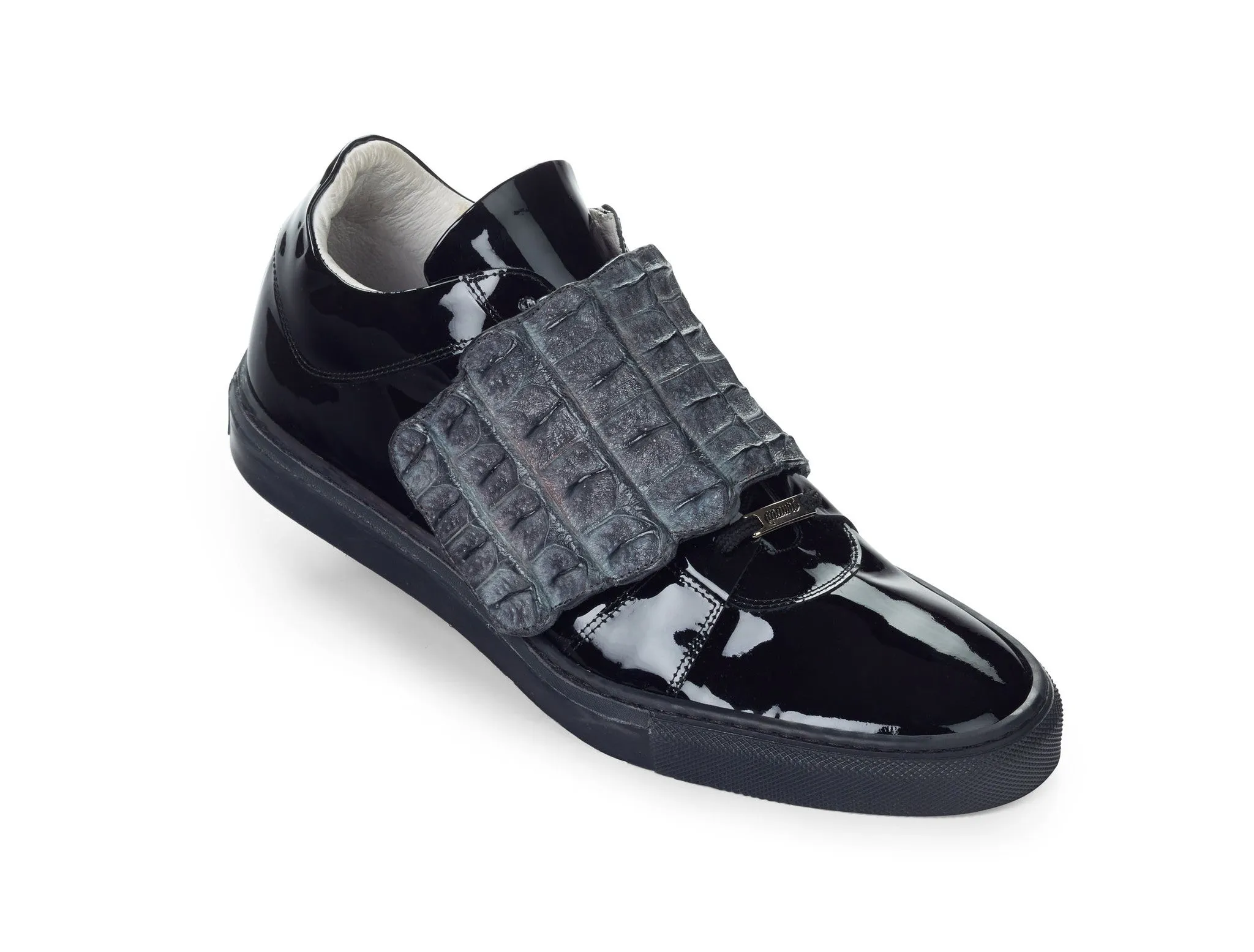 Mauri - "8561" Patent Leather/Hornback Sneaker