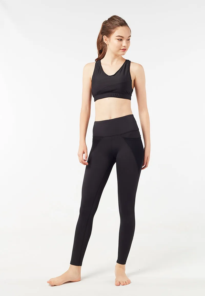 Mesh Pocket Compression Leggings  – Athleiswim™