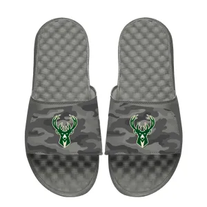 Milwaukee Bucks Urban Camo Slides