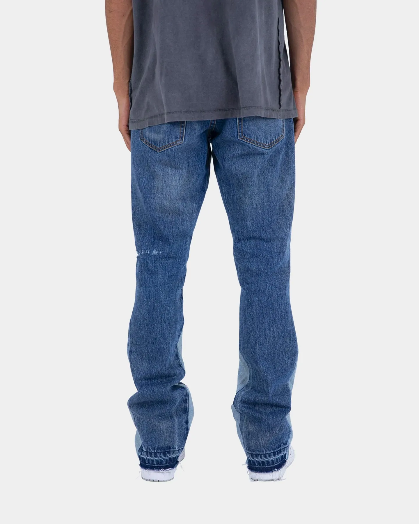 MNML B133 Flare Denim Jeans Blue