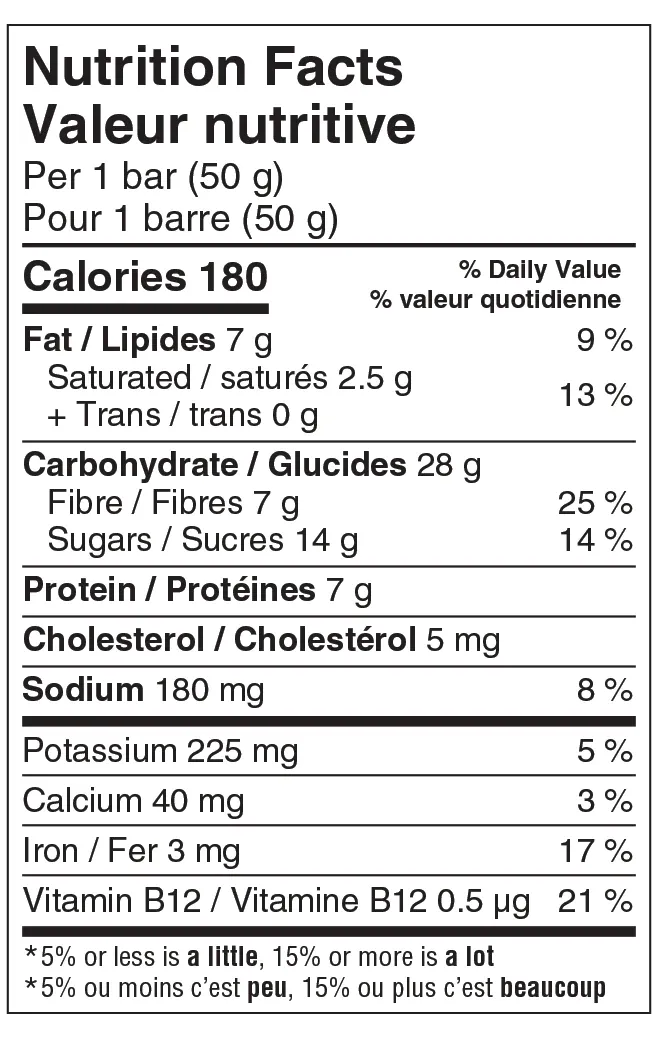 Naak Energy Bar - Banana and Chocolate