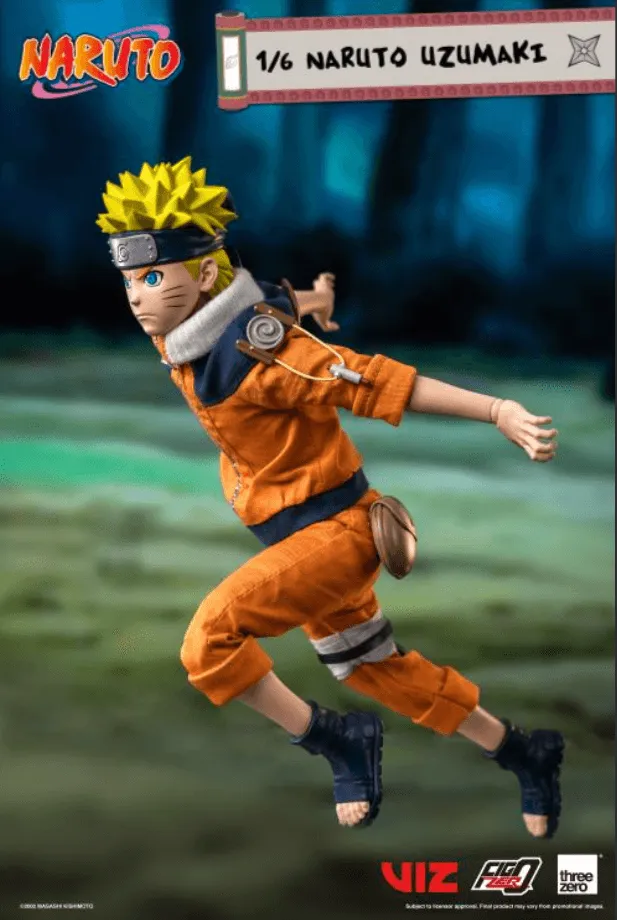 Naruto Uzumaki 1:6 Scale Action Figure by Threezero