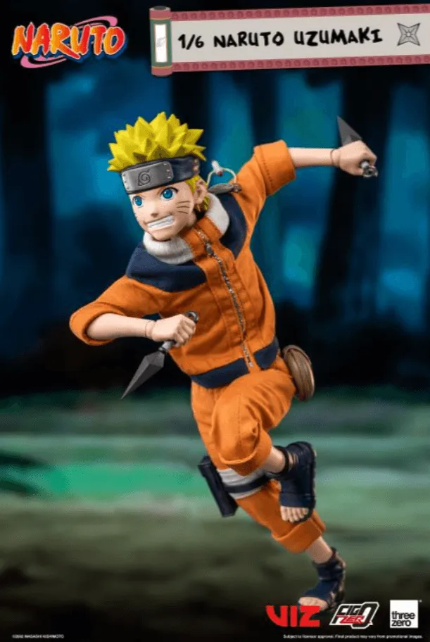 Naruto Uzumaki 1:6 Scale Action Figure by Threezero