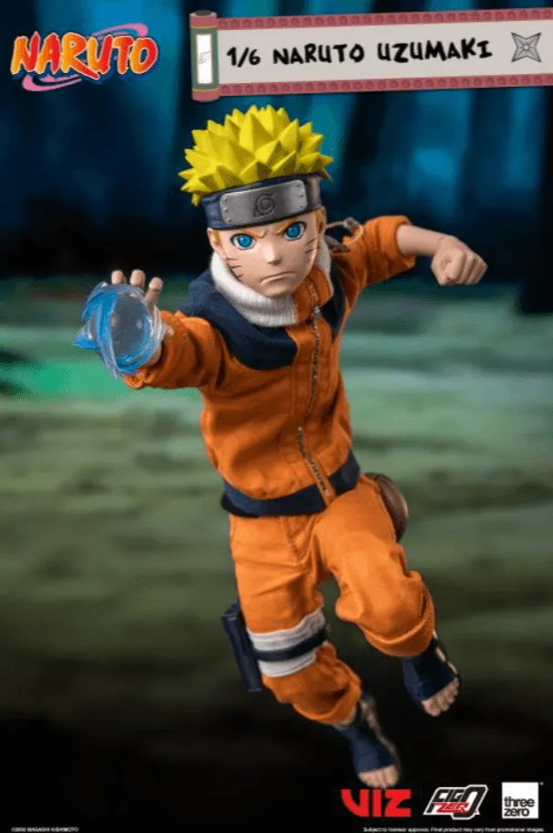 Naruto Uzumaki 1:6 Scale Action Figure by Threezero