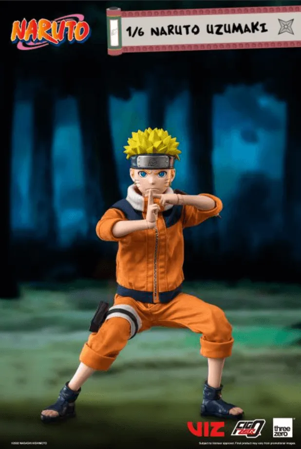 Naruto Uzumaki 1:6 Scale Action Figure by Threezero