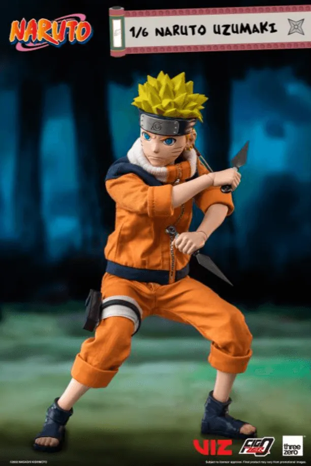 Naruto Uzumaki 1:6 Scale Action Figure by Threezero