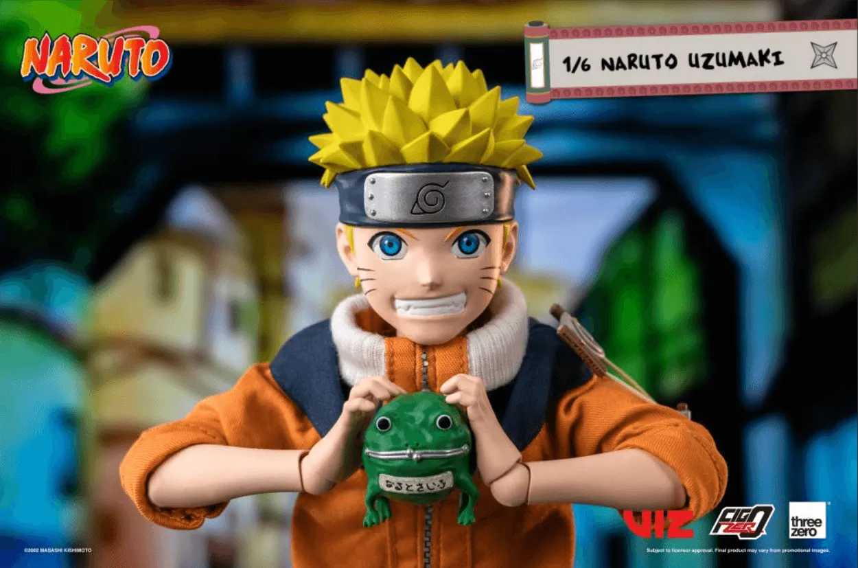 Naruto Uzumaki 1:6 Scale Action Figure by Threezero