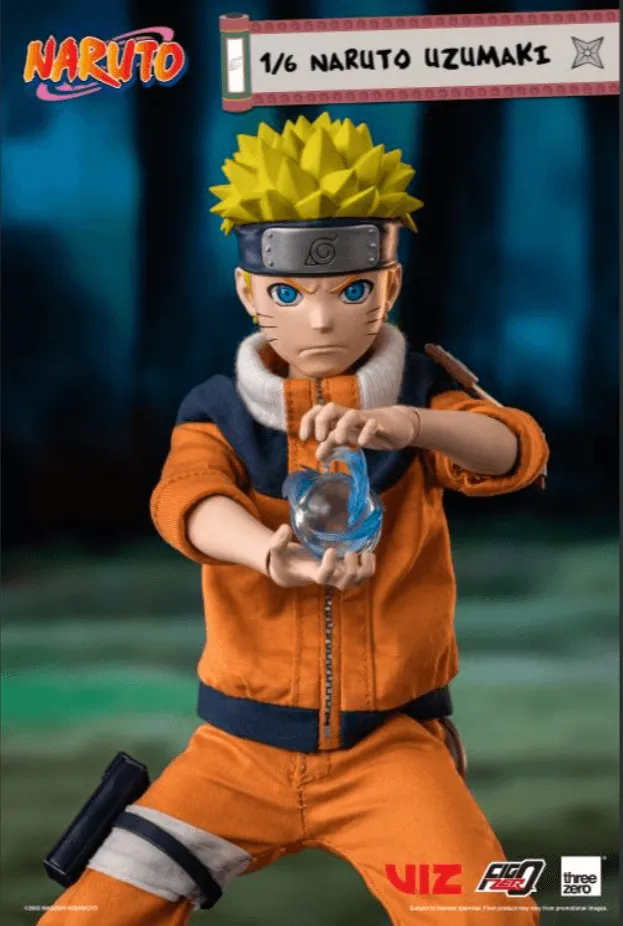 Naruto Uzumaki 1:6 Scale Action Figure by Threezero