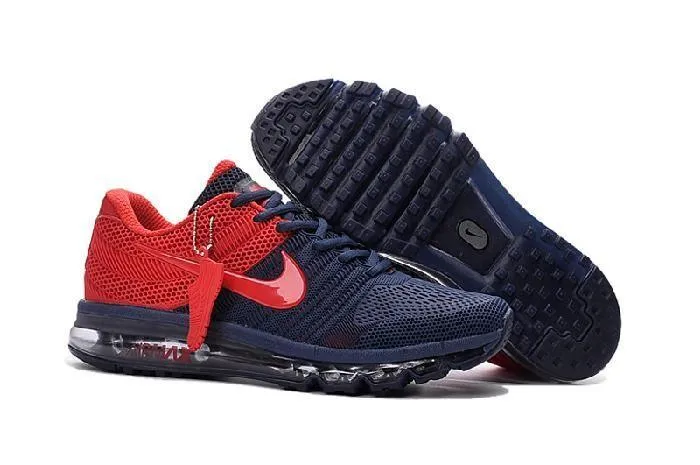 Navy Blue Red Nk Max 2017 Sneaker