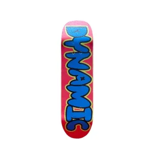 NEW 26mm Dynamic Fingerboard Deck - Bubble Letters