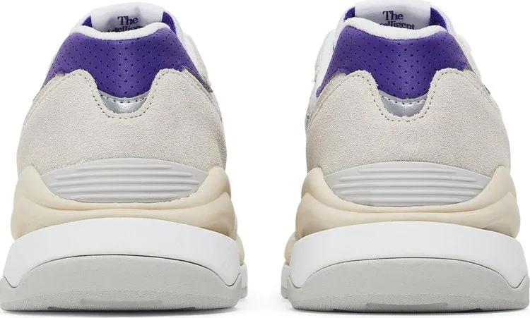 New Balance 57/40 'Sea Salt Prism Purple' sneakers, white