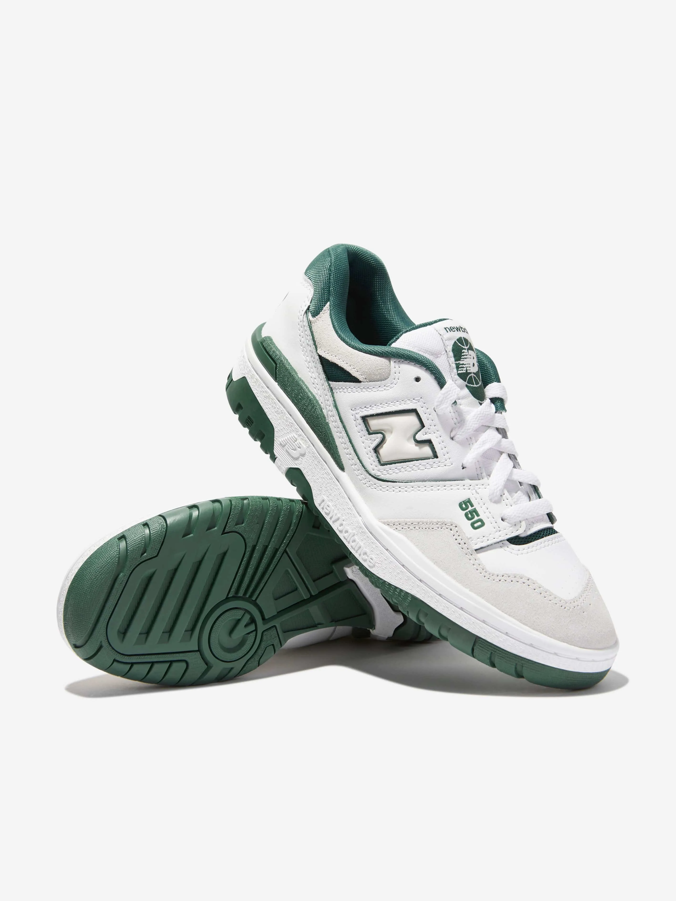 New Balance Kids 550 Trainers in White