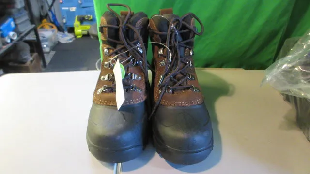 New WFS Men's Icelander Boots Brown Size 11