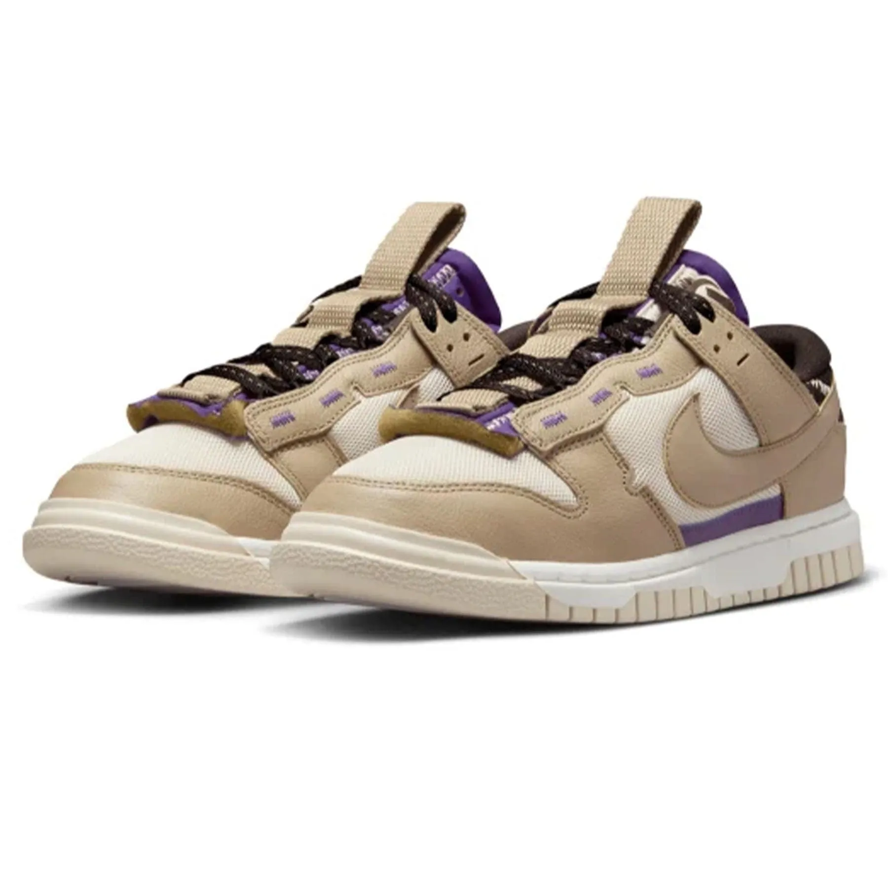 Nike Air Dunk Jumbo 'Light Orewood Field Purple'