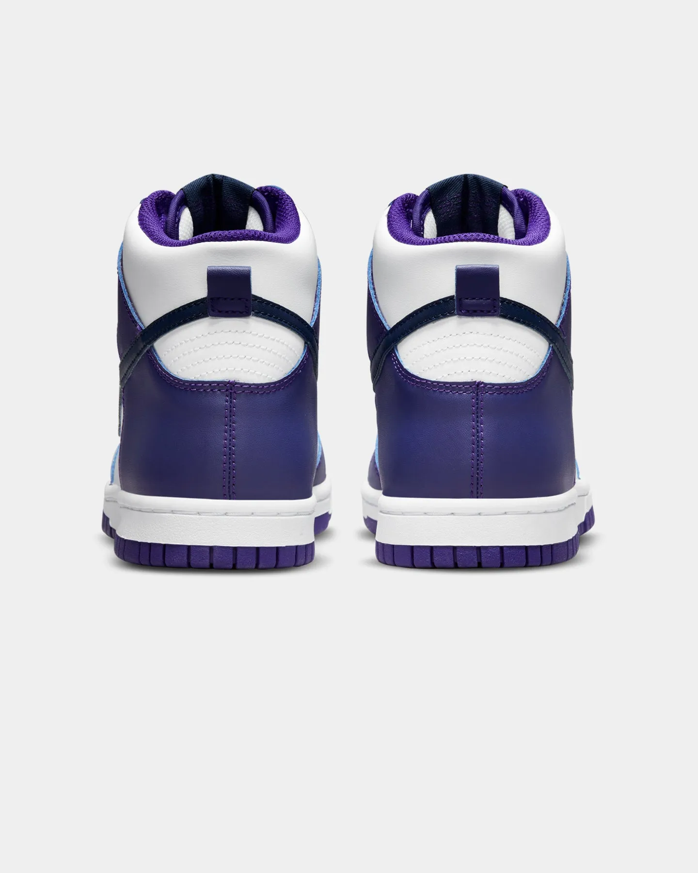 Nike Kid's Dunk Hi (GS) "Electro Purple" White/Midnight