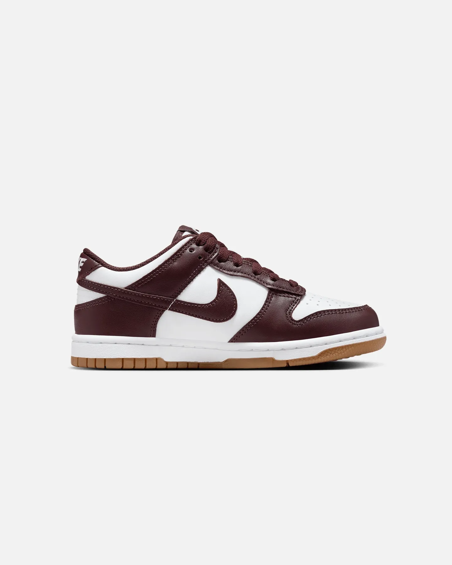 Nike Kids' Dunk Low (GS) White/Burgundy