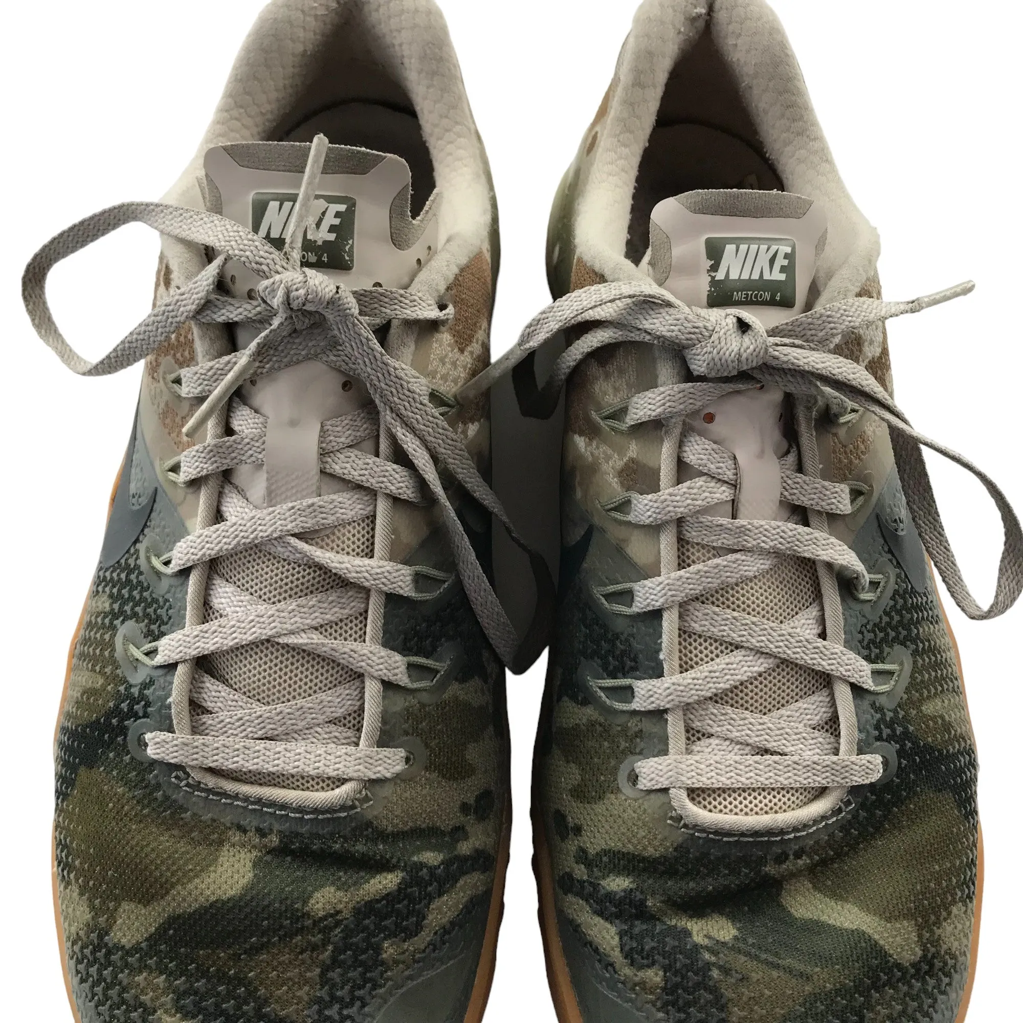 Nike Metcon 4 trainers shoe size UK 6 Khaki camouflage pattern