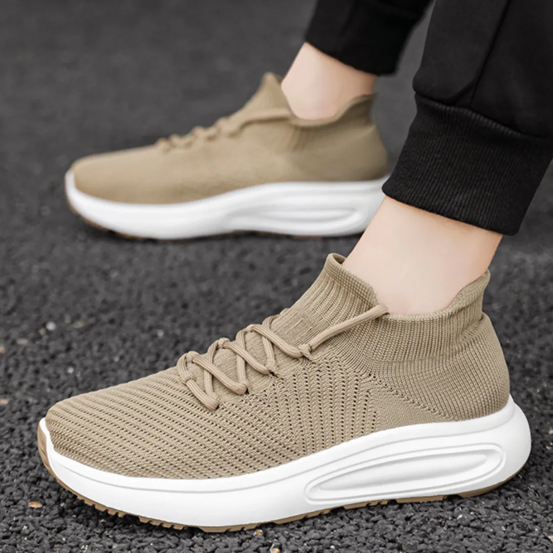 OCW Orthopedic Men Shoes Breathable Mesh Cushion Shock-absorbing Walking Casual Sock Shoes