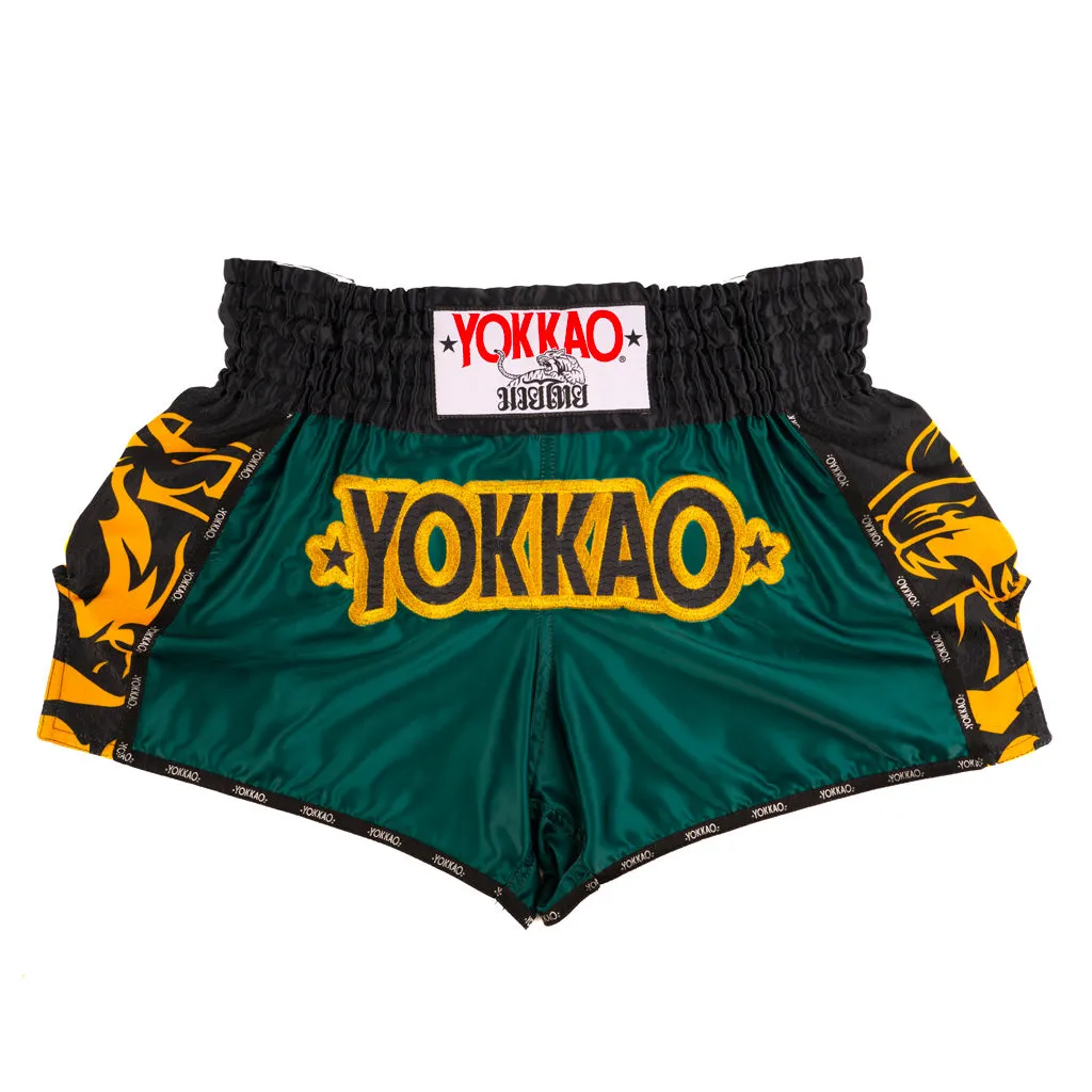 Original Muay Thai Shorts Gold