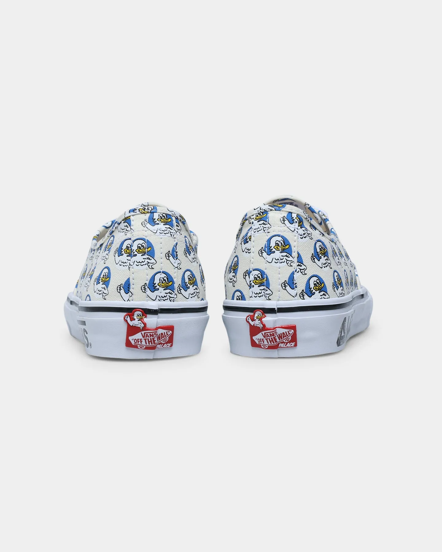 Palace X Vans Skate Authentic Classic White