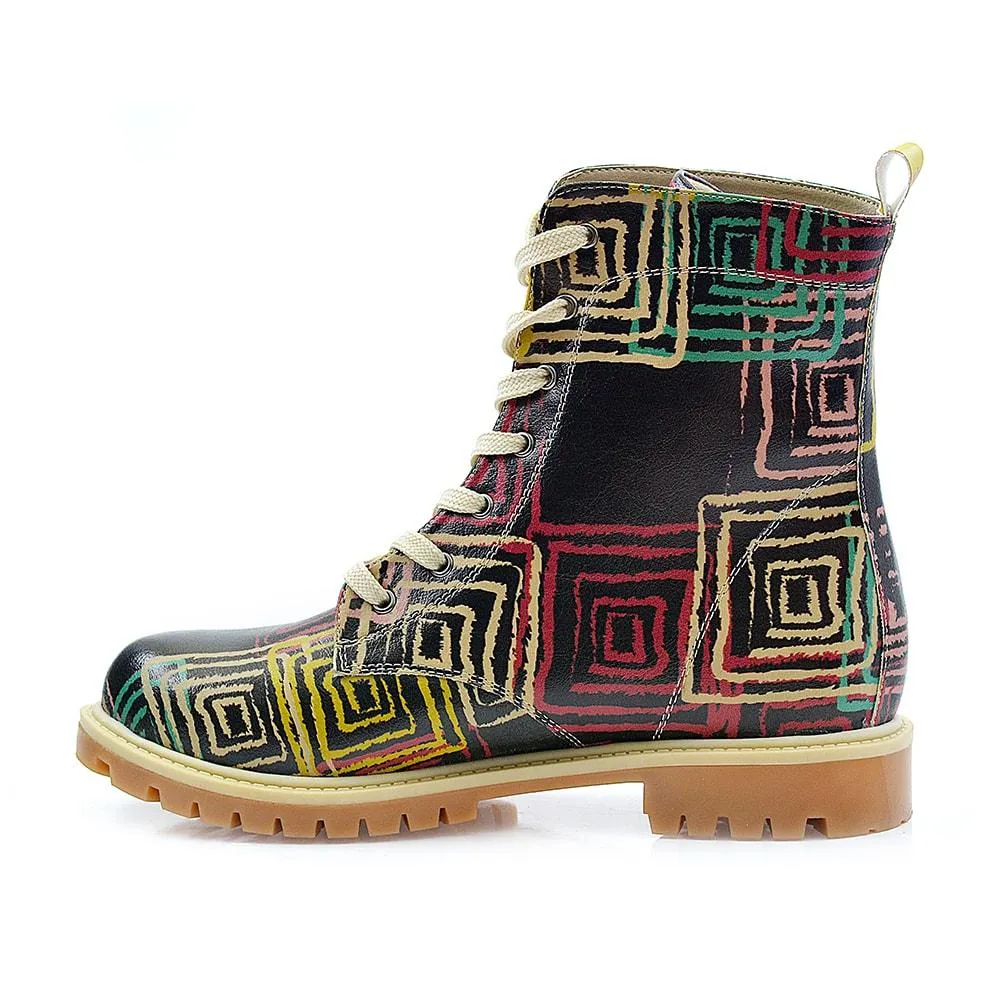 Pattern Long Boots TMB1024