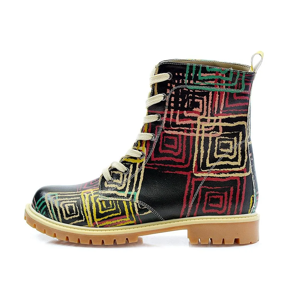 Pattern Long Boots TMB1024