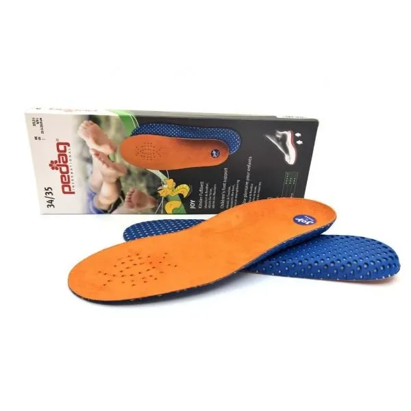 Pedag Joy Children's Orthotic Arch Support Insoles (Made in Germany)