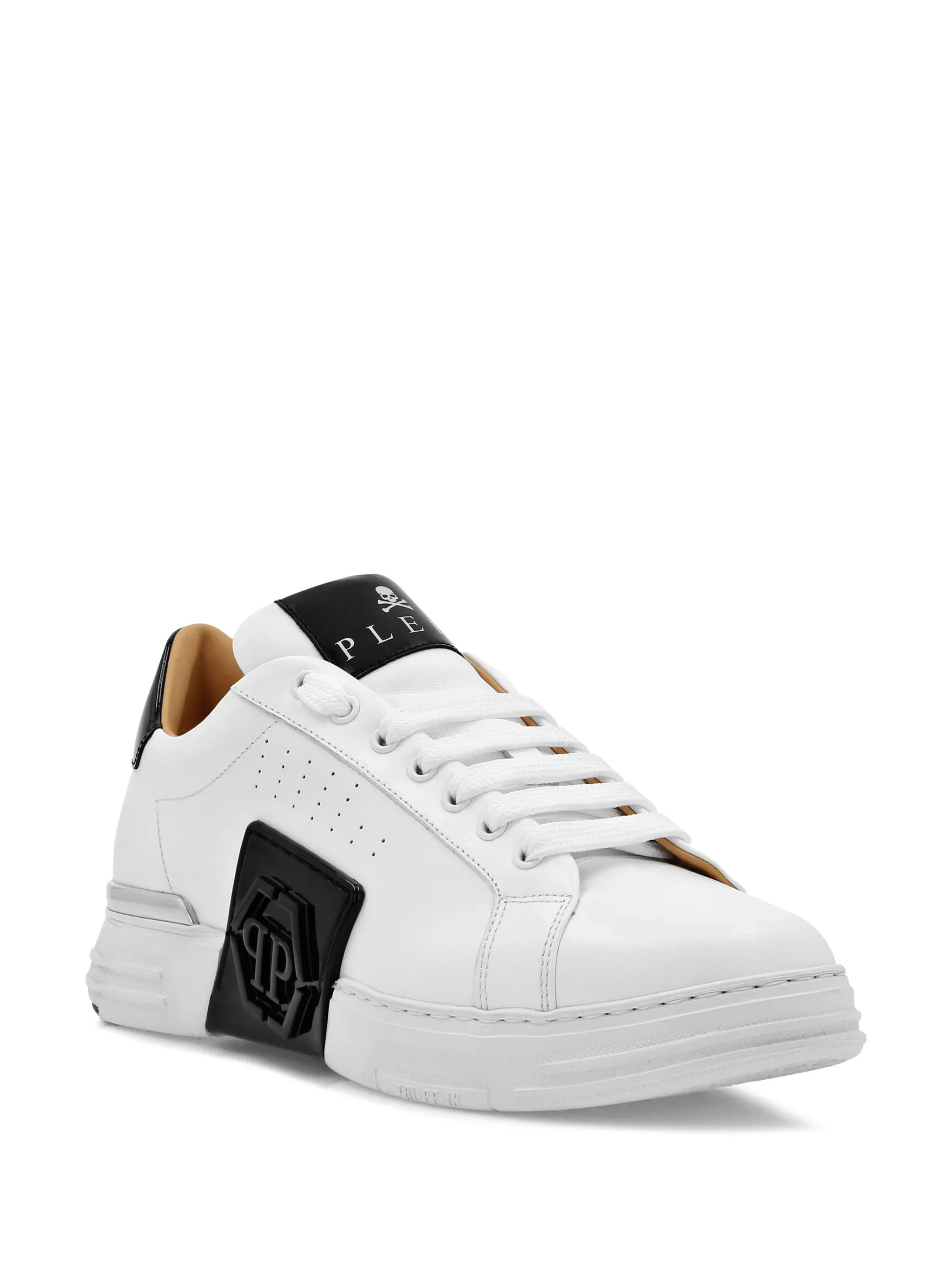 PHILIPP PLEIN HEXAGON LOW-TOP SNEAKERS