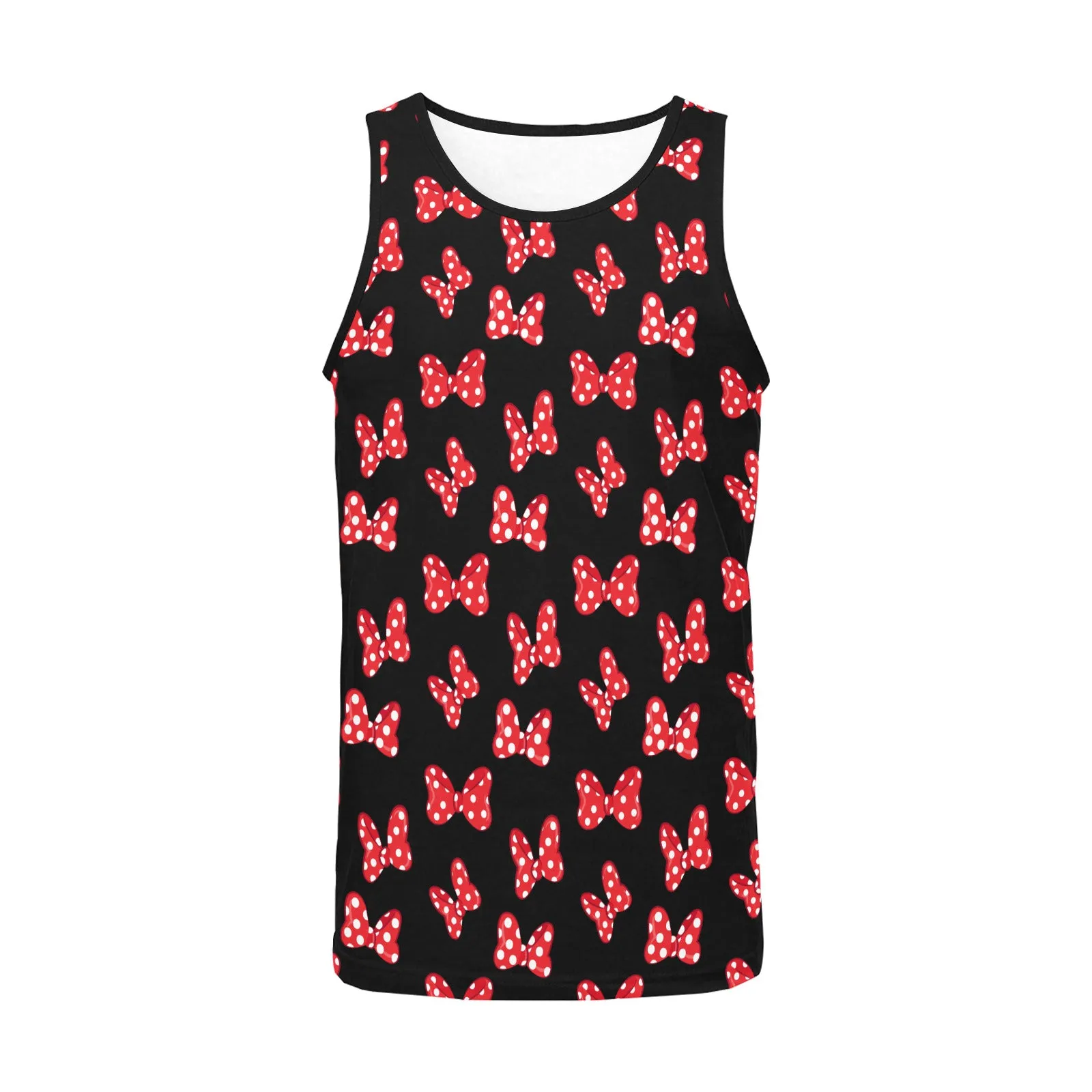 Polka Dot Bows Men's Athletic Tank Top