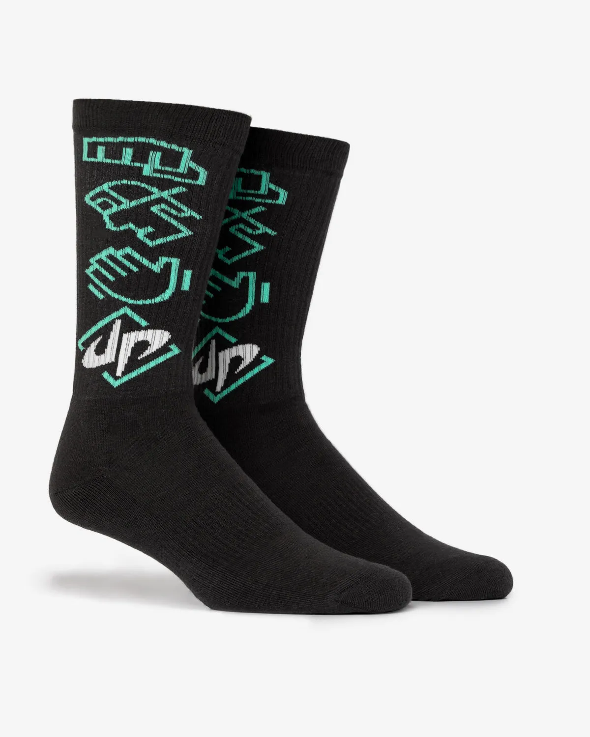 Pound It Emoji Socks (Black)