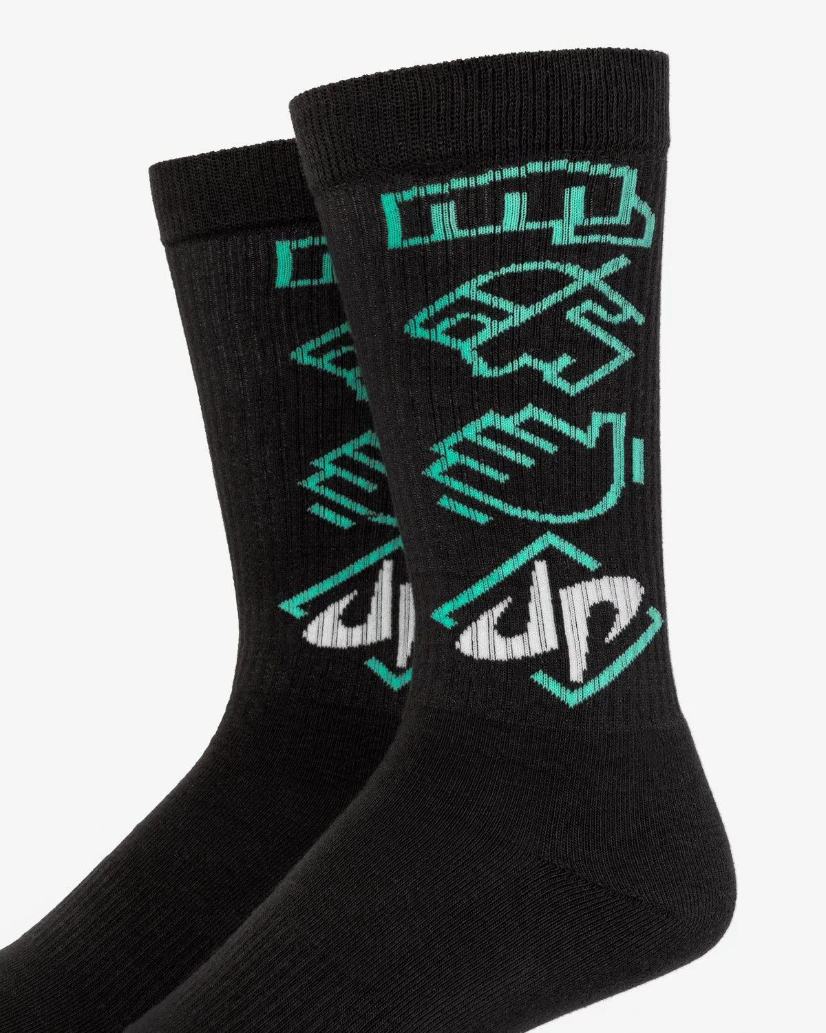 Pound It Emoji Socks (Black)