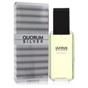 Quorum Silver Eau De Toilette Spray By Puig Eau De Toilette Spray (Quorum Silver Eau De Toilette Spray By Puig)