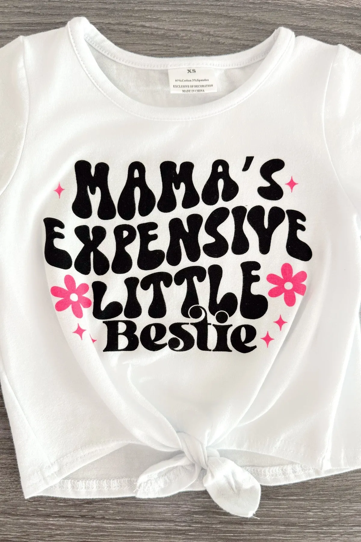 "Mama's Expensive Little Bestie" Legging Set