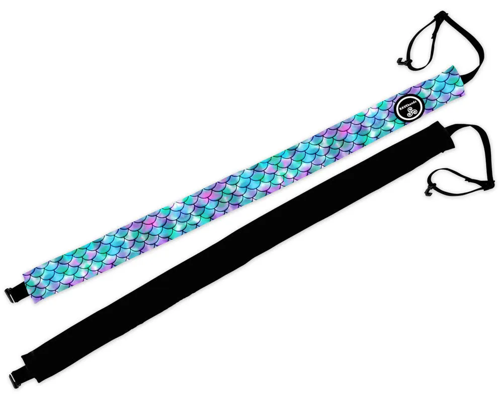 RAVEbandz Adjustable Headbands - (Mermaid - Blue)