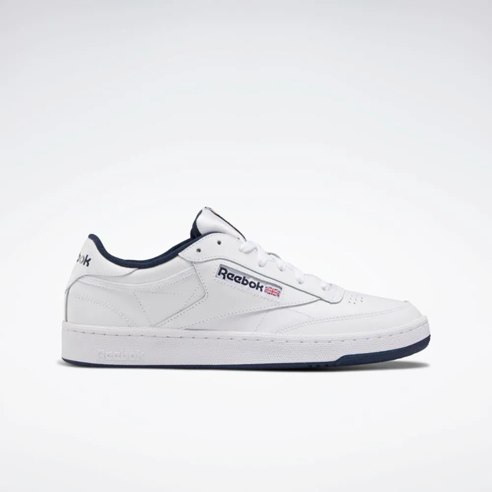 Reebok Footwear  Men's Club C 85 Reebok Classics Ftw Men Int-Wht/Navy M