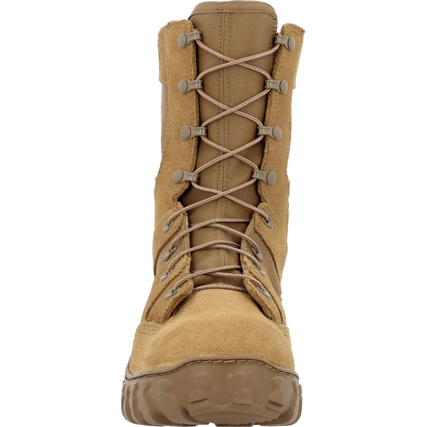 Rocky Mens S2V Predator CT Coyote Brown Leather Military Boots