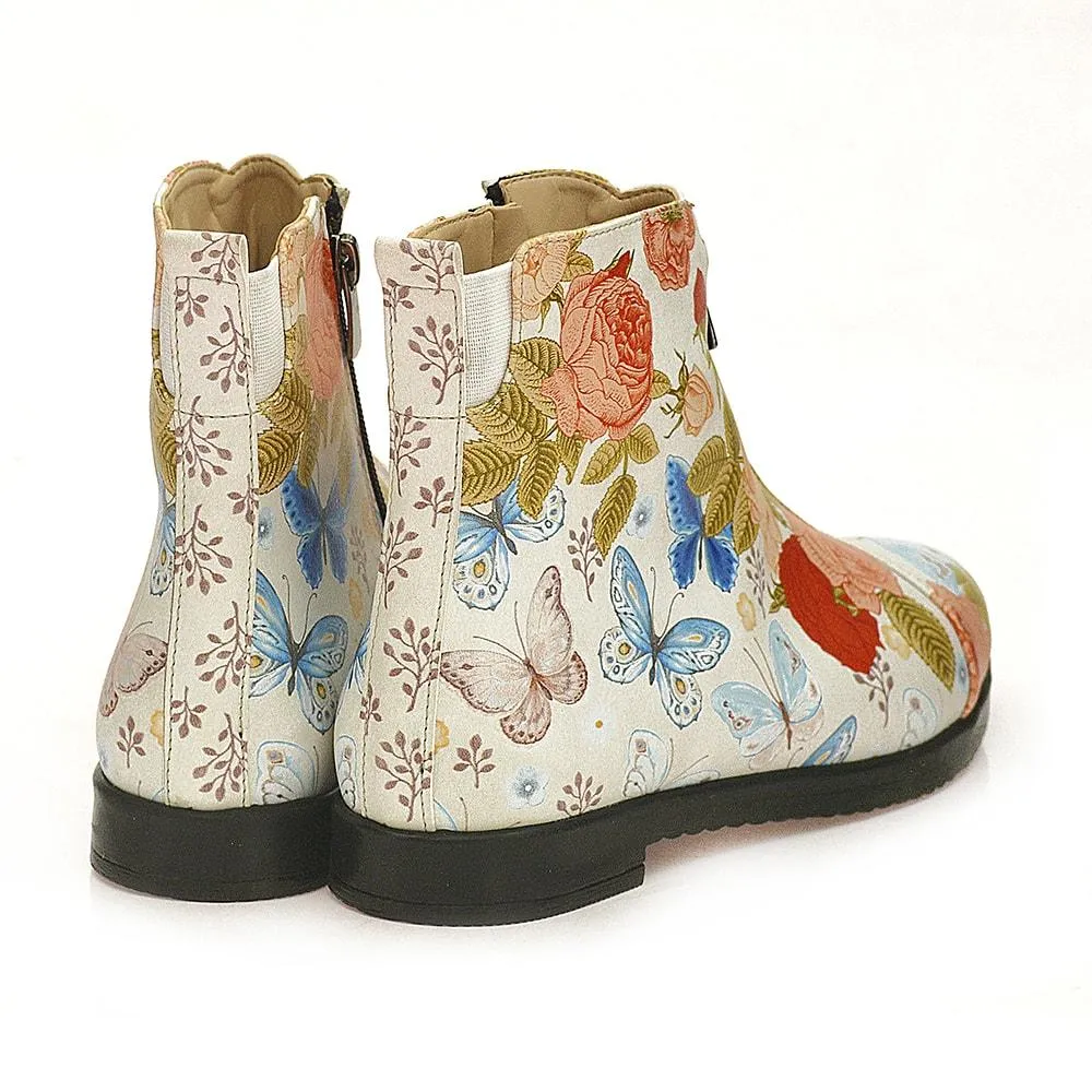 Roses Short Boots WFER118