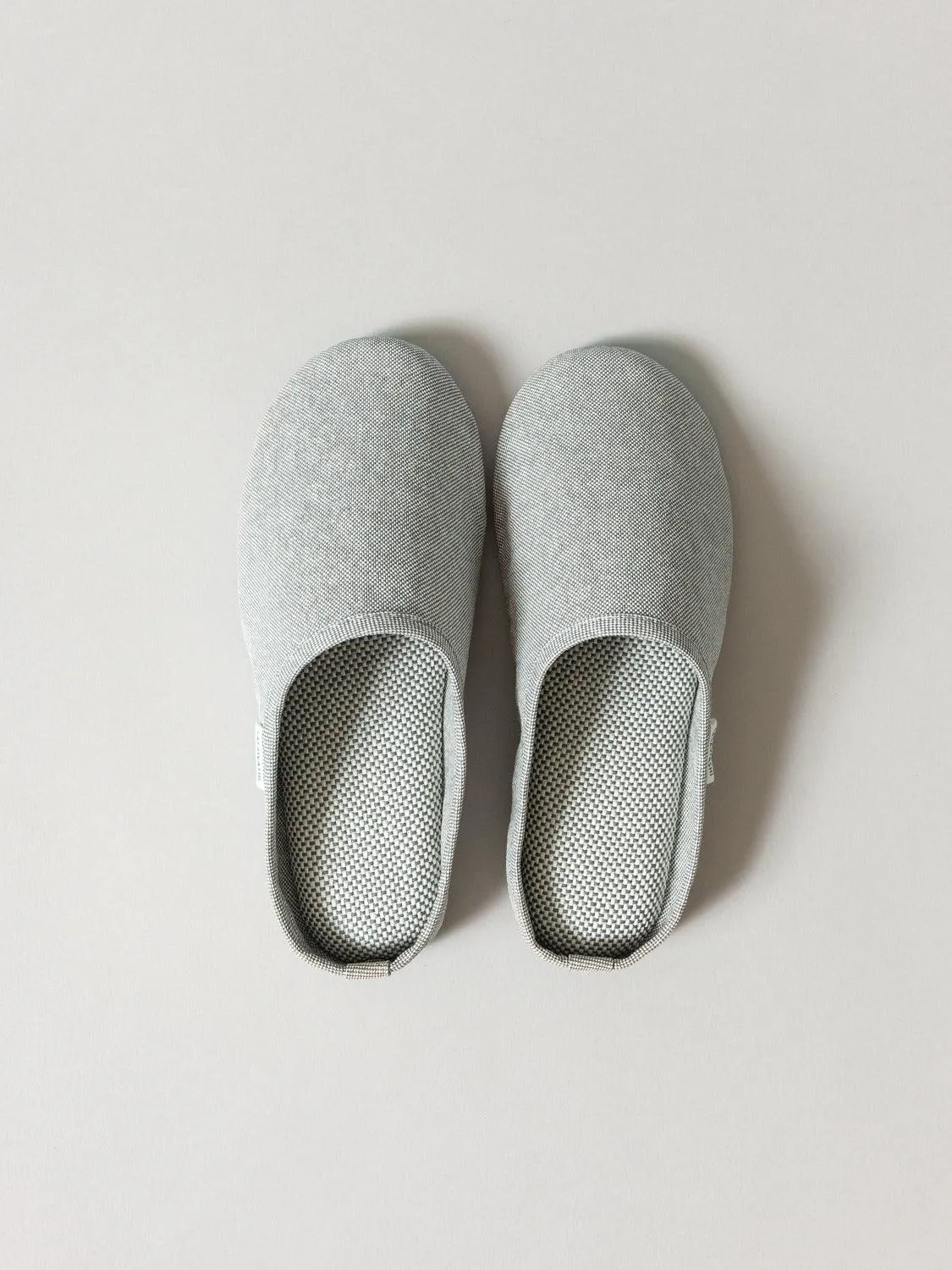 Sasawashi Japanese Room Shoes, Grey