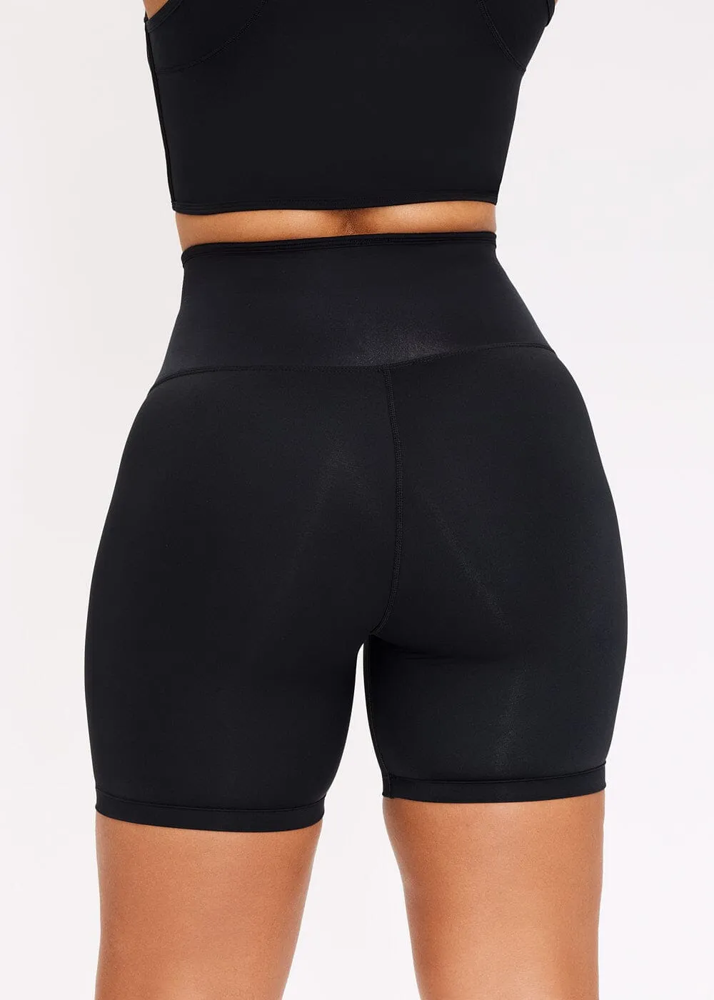 SaunaSculpt Zip Workout Shorts