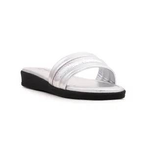 Silver Casual Slipper CL4046